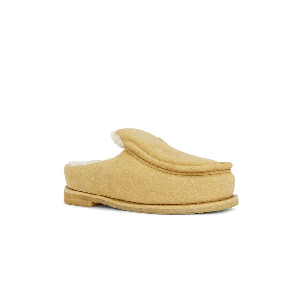 JW ANDERSON Women MUSTAZA + MRN Beige Loafers with Cream Lining